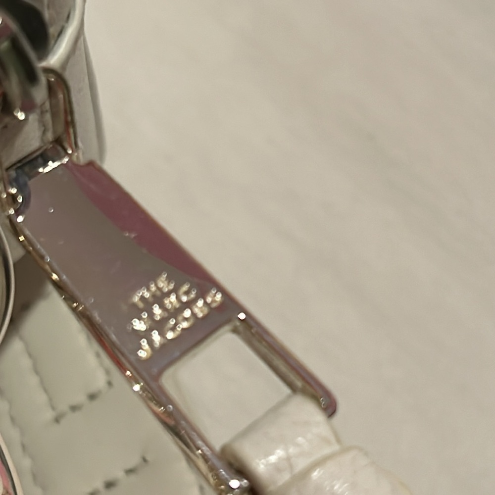 Marc Jacobs White Leather Softshot  Crossbody/Shoulder Bag - Picture 6 of 12